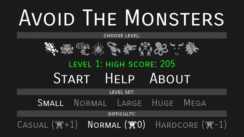 Avoid The Monsters (itch) Avoid The Monsters (itch)
