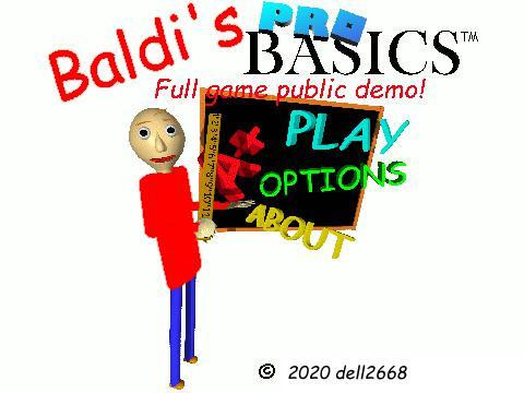 Baldi's Pro Basics Public Demo Edition (itch) Baldi's Pro Basics Public Demo Edition (itch)