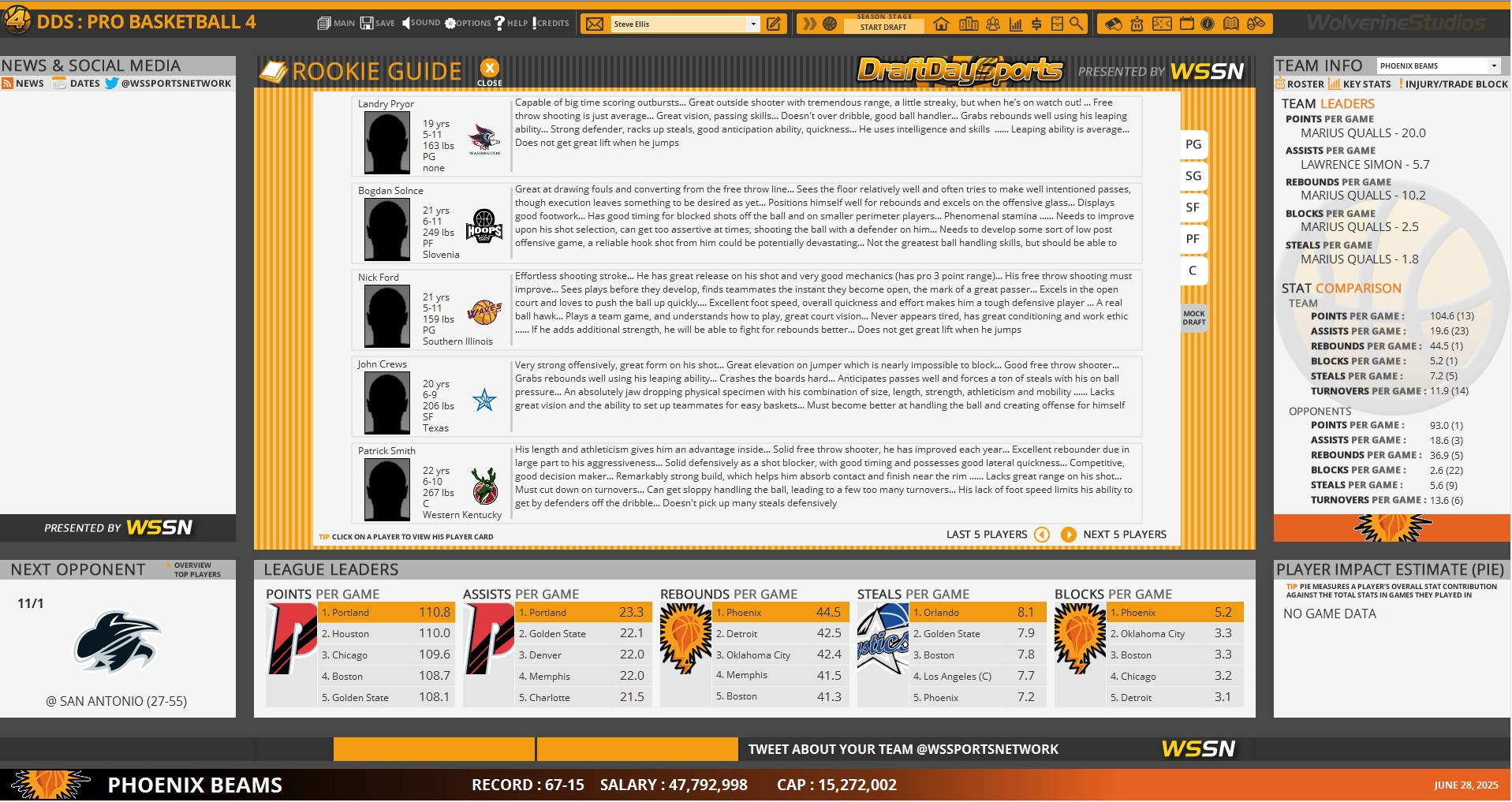 Draft Day Sports Pro Basketball 4 Draft Day Sports Pro Basketball 4