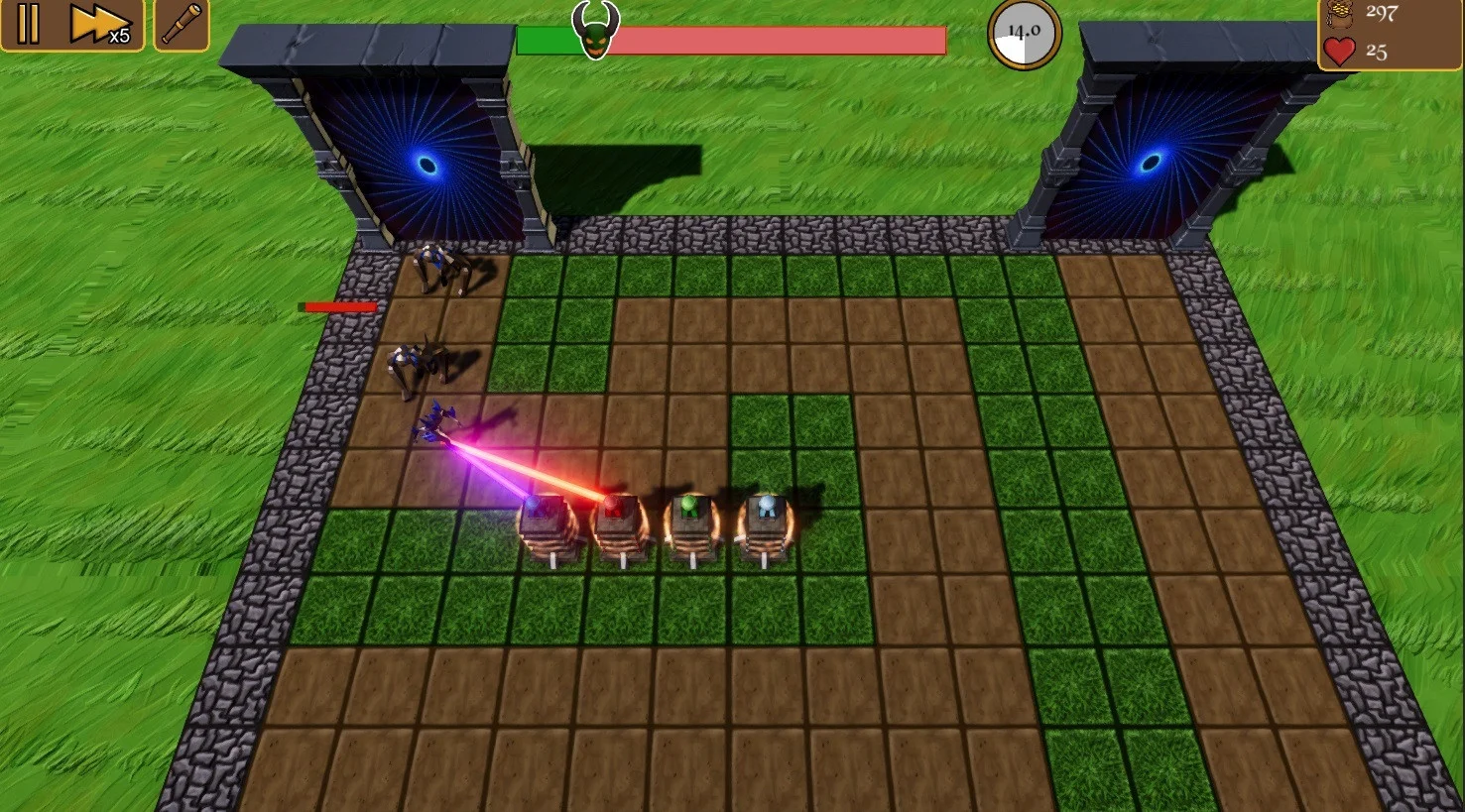 Mage Tower Defense (itch)