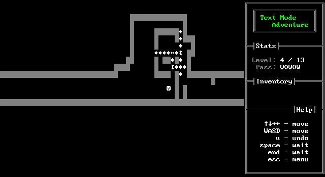 Новости о Text Mode Adventure (itch)