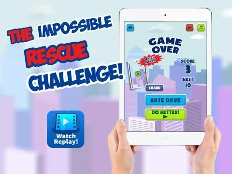 Save Dave! -The impossible rescue challenge Save Dave! -The impossible rescue challenge