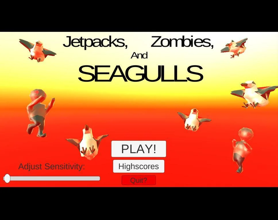 Jetpacks, Zombies, And Seagulls (itch)