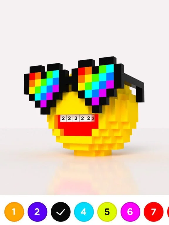 3D No.draw - Colors by number