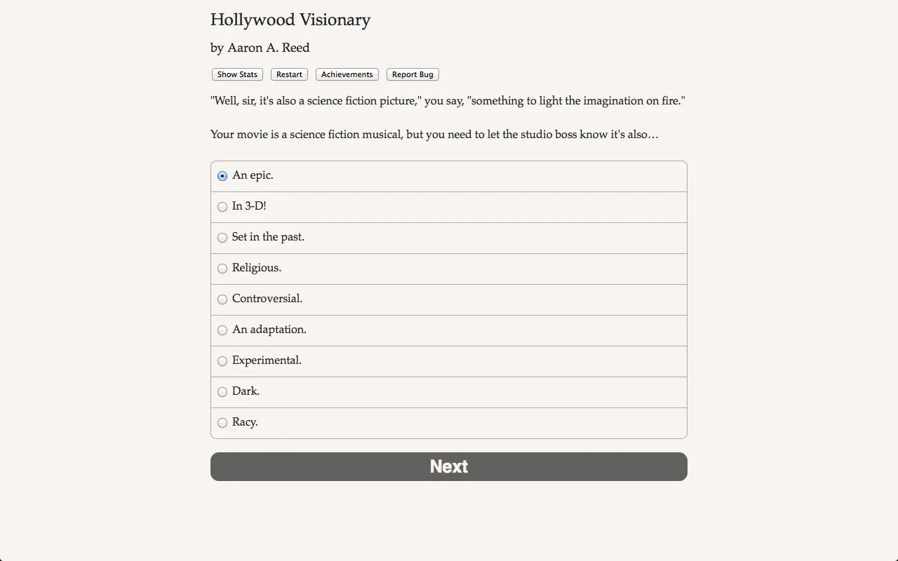 Hollywood Visionary