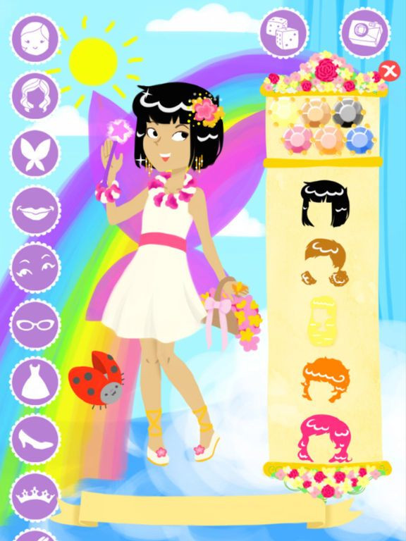 Fairy Fashion Show Dress Up Gold