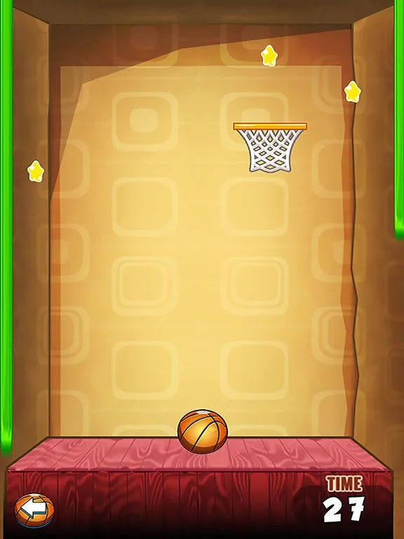 Basketball Hoops: Thumb Tosses Ball Game Basketball Hoops: Thumb Tosses Ball Game