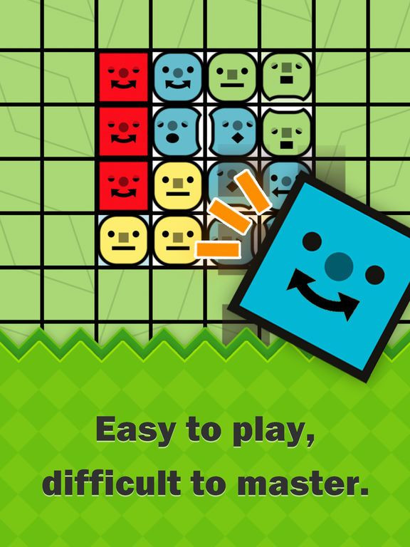 Smiley Blocks - Paint Puzzles Smiley Blocks - Paint Puzzles