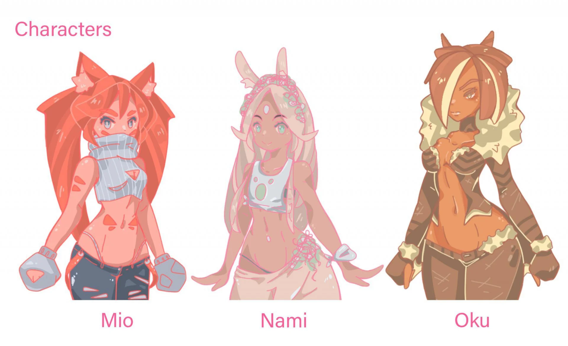 A Short Adventure with Mio and Nami (itch) A Short Adventure with Mio and Nami (itch)