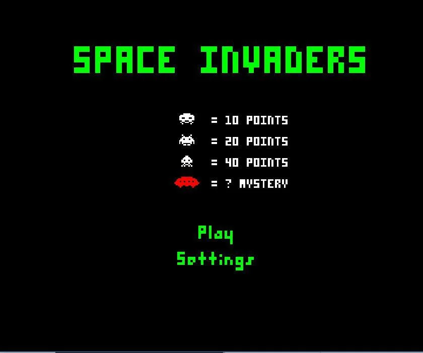 Space Invaders (itch) (VStudiosCreations) Space Invaders (itch) (VStudiosCreations)