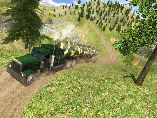 Uphill Offroad Army Oil Tanker Transporter Truck Uphill Offroad Army Oil Tanker Transporter Truck