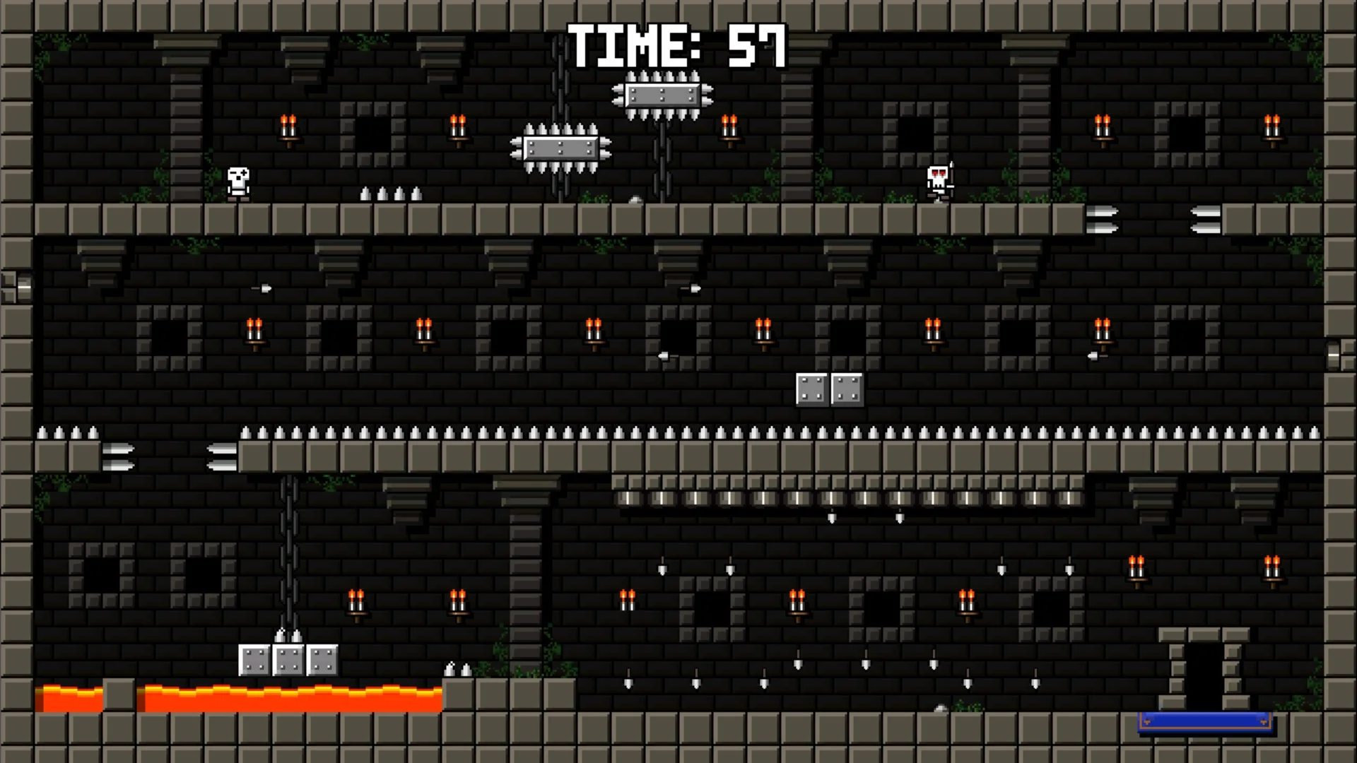 Castle Of Pixel Skulls