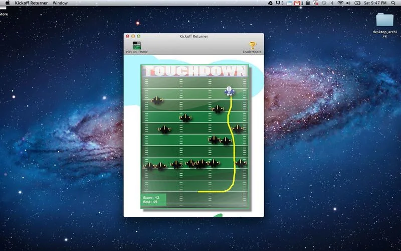 Kickoff Returner Pro