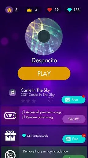 Рецензии Piano Solo - Magic Dream tiles game 4