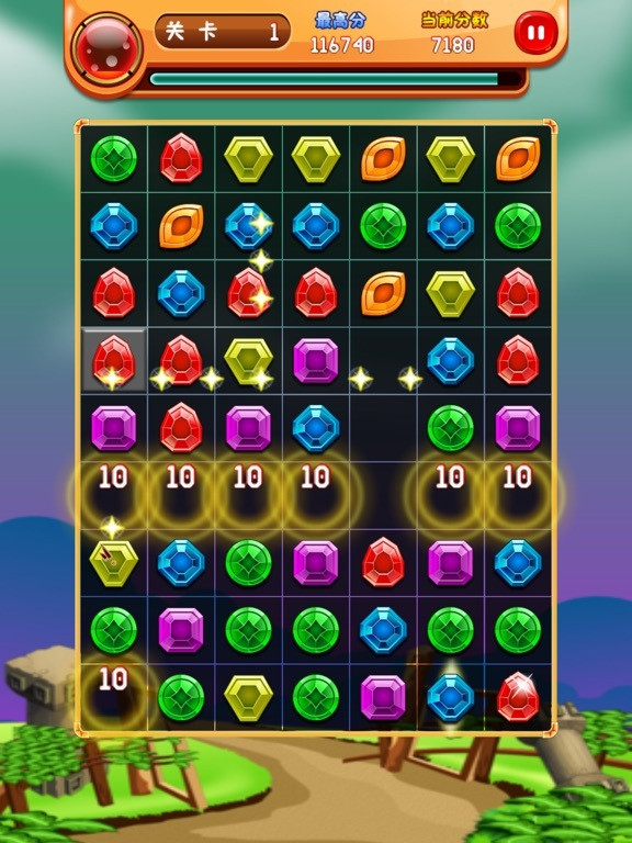 Новости о Gem Elimination - Crazy Elimination (iOS, Chinese)