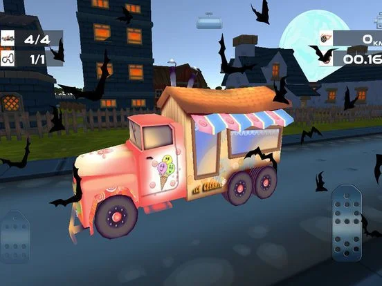 Spooky Zombie Town Car Race Spooky Zombie Town Car Race
