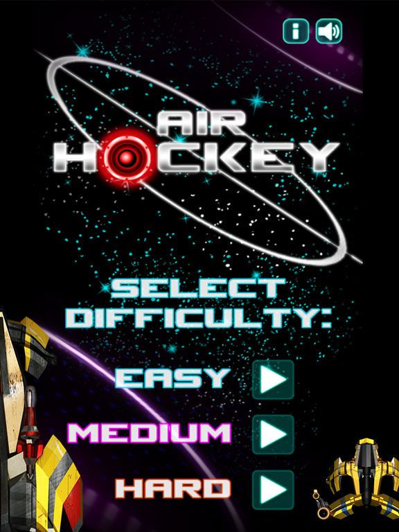 Glow Hockey HD - Neon Light Air Hockey