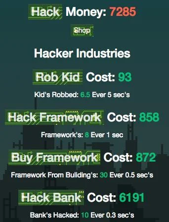 Hacker Clicker v2.10 (itch) Hacker Clicker v2.10 (itch)