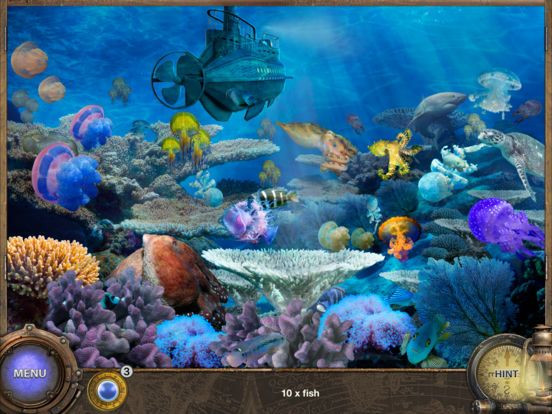Captain Nemo - Hidden Items Captain Nemo - Hidden Items
