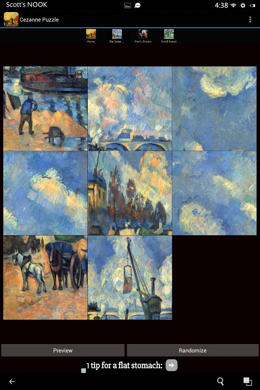 Puzzle Brain Break - Cezanne (itch) Puzzle Brain Break - Cezanne (itch)