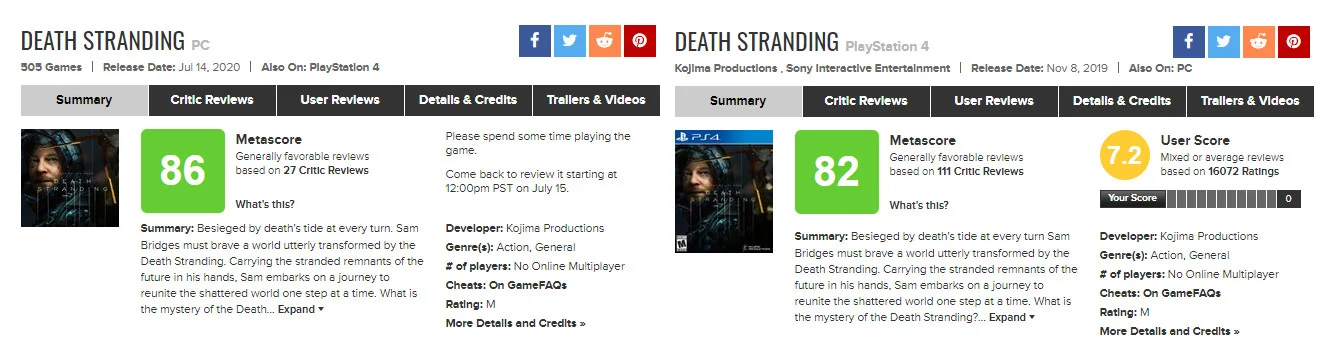 Пиковый онлайн Death Stranding в Steam уже превысил 30 тысяч человек - фото 1
