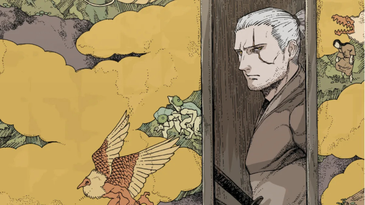 Геральт в Японии — CD Projekt RED анонсировала мангу The Witcher: Ronin - изображение обложка