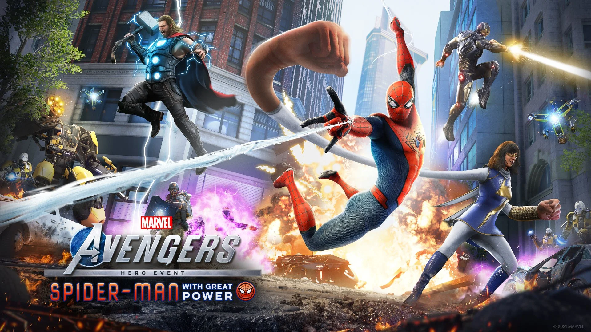 Создатели «Мстителей» опубликовали первый постер с Человеком-пауком - фото 1