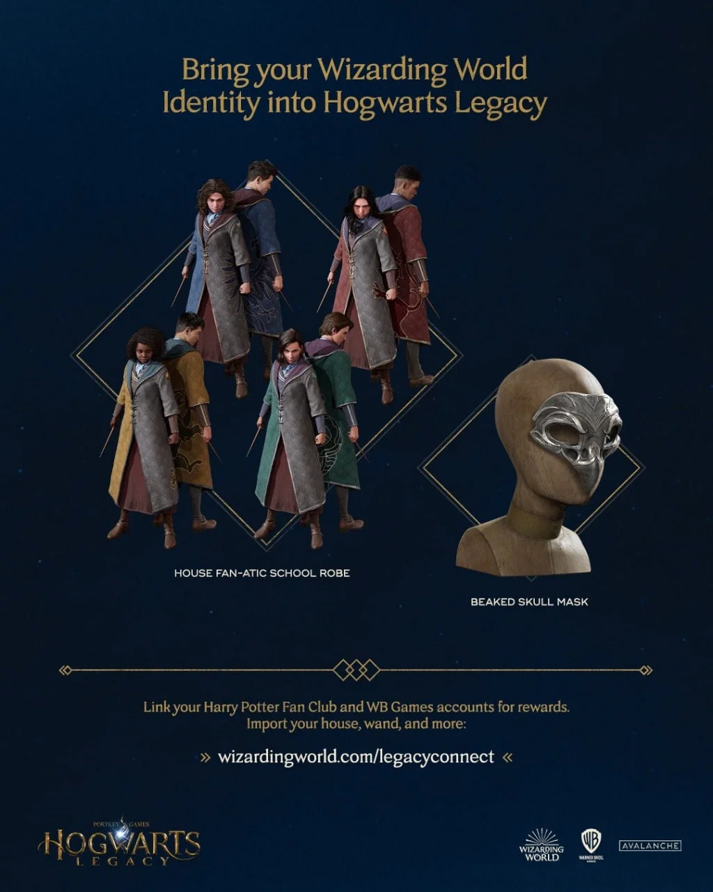 В Hogwarts Legacy нельзя будет менять палочку и факультет - фото 1