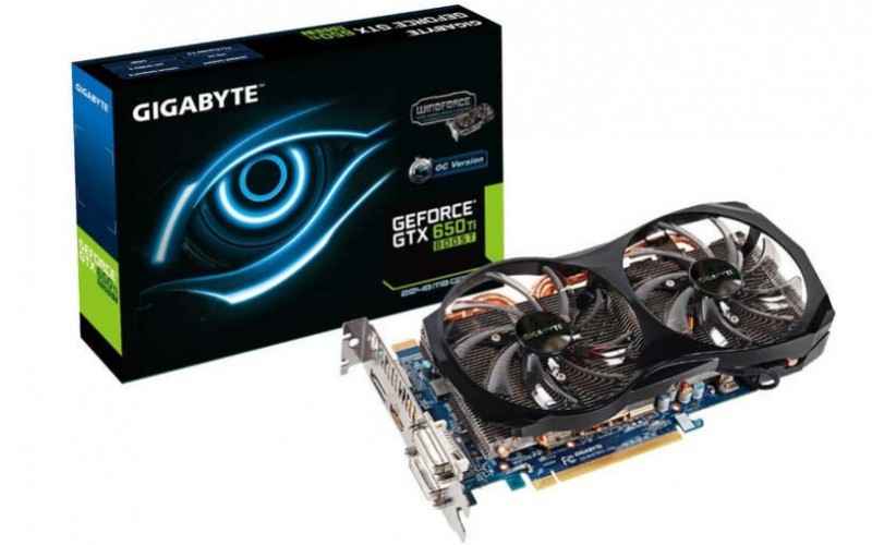 Gigabyte подготовила разогнанную GeForce GTX 650 Ti Boost - изображение обложка