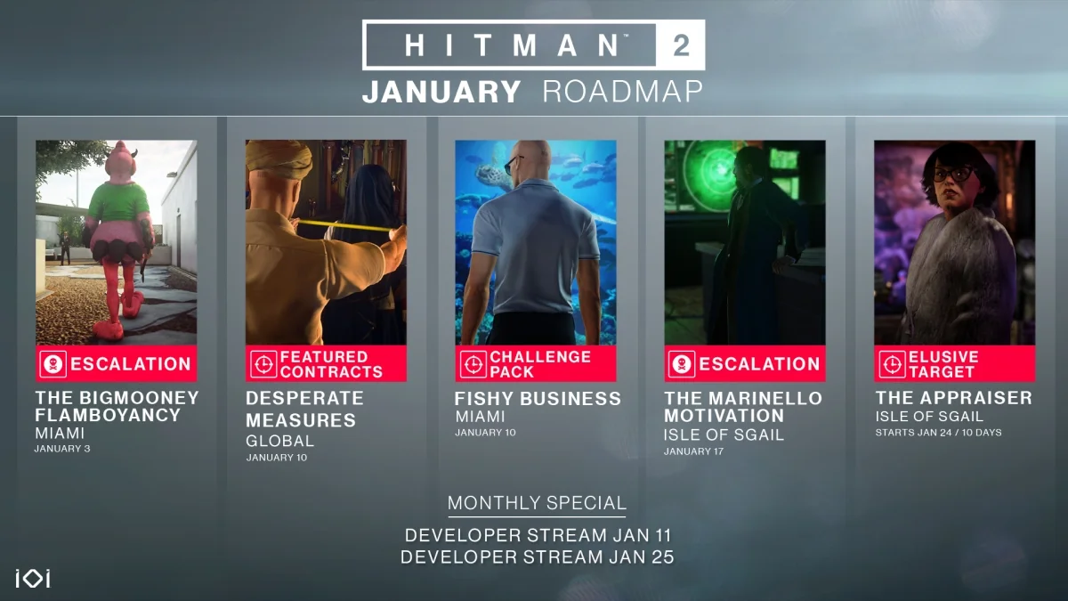 В январе герой Hitman 2 сможет одеться в смокинг и полумаску - фото 1