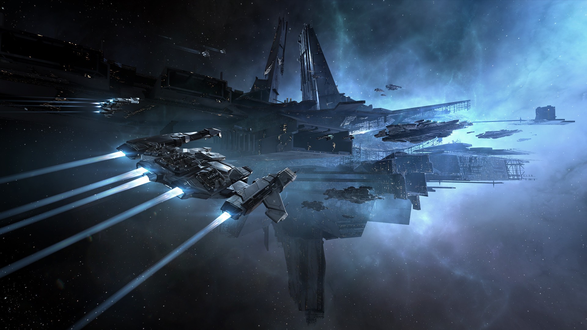 В Eve Online игрок украл цитадель у своего альянса - изображение обложка