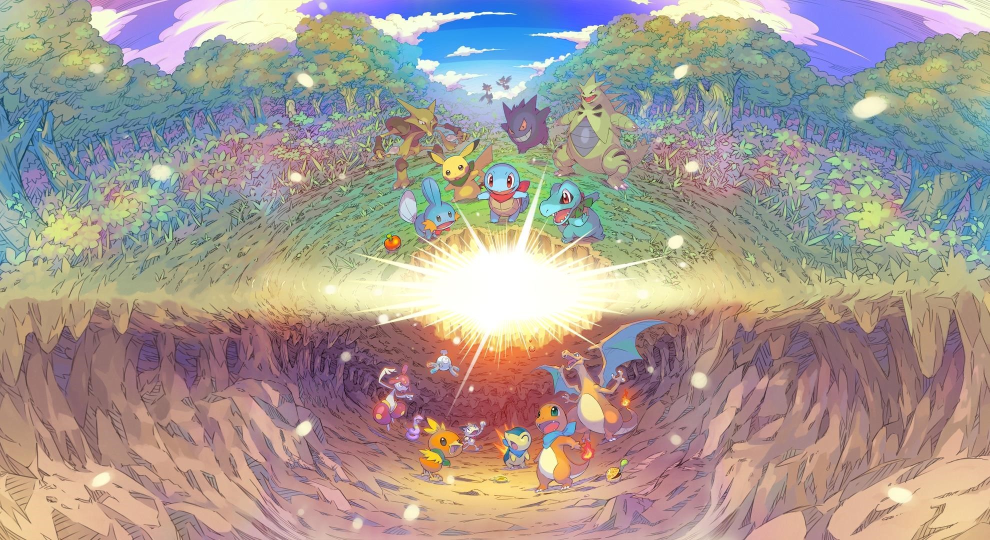 Pokemon Mystery Dungeon дебютировала на первой строчке чарта розницы Англии - изображение обложка