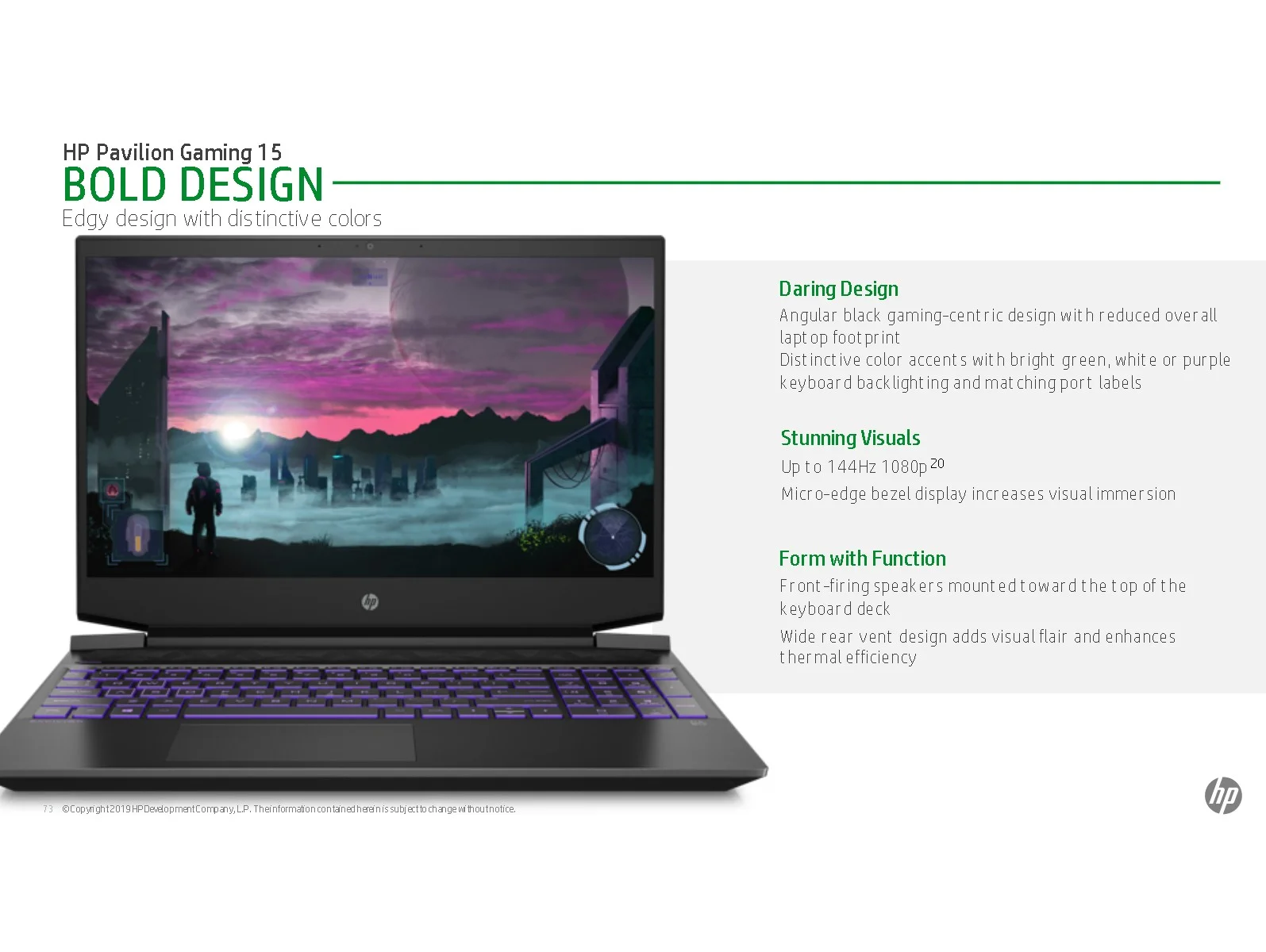 Игровой ноутбук HP Pavilion Gaming Laptop включает процессор AMD и графику NVIDIA - фото 1