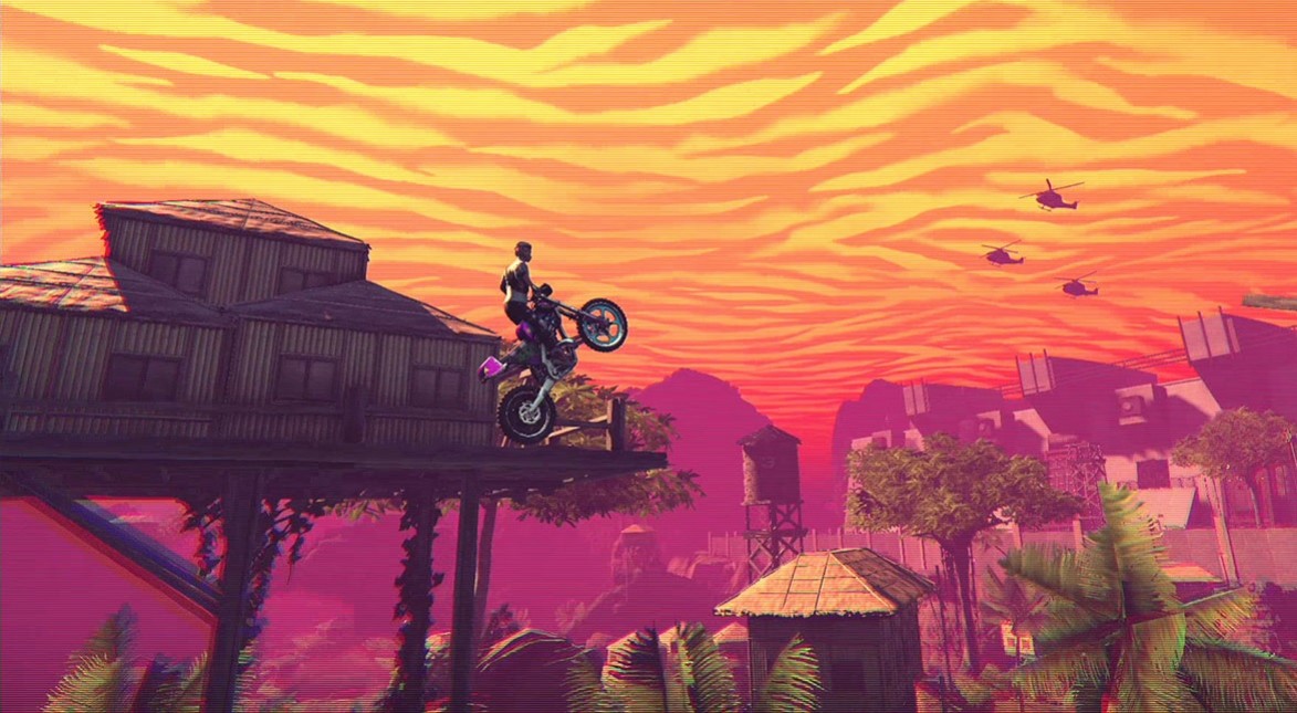 Игроки могут бесплатно получить Trials of the Blood Dragon, сыграв в демоверсию - изображение обложка