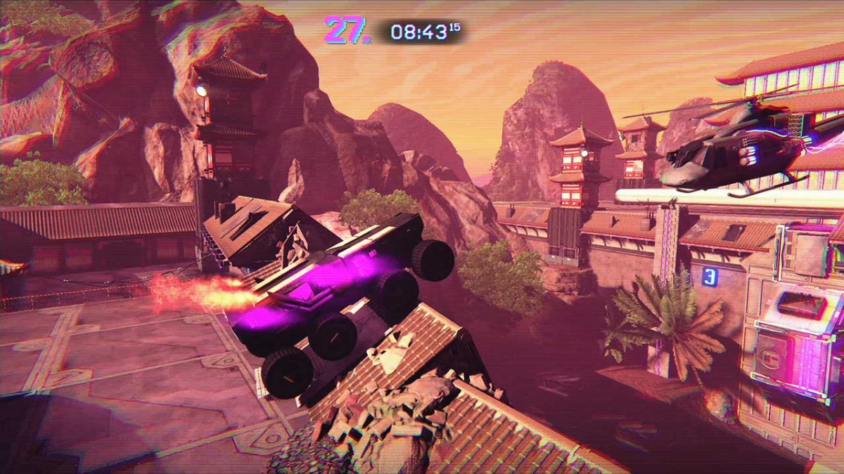 Игроки могут бесплатно получить Trials of the Blood Dragon, сыграв в демоверсию - изображение 3 Игроки могут бесплатно получить Trials of the Blood Dragon, сыграв в демоверсию - фото 3
