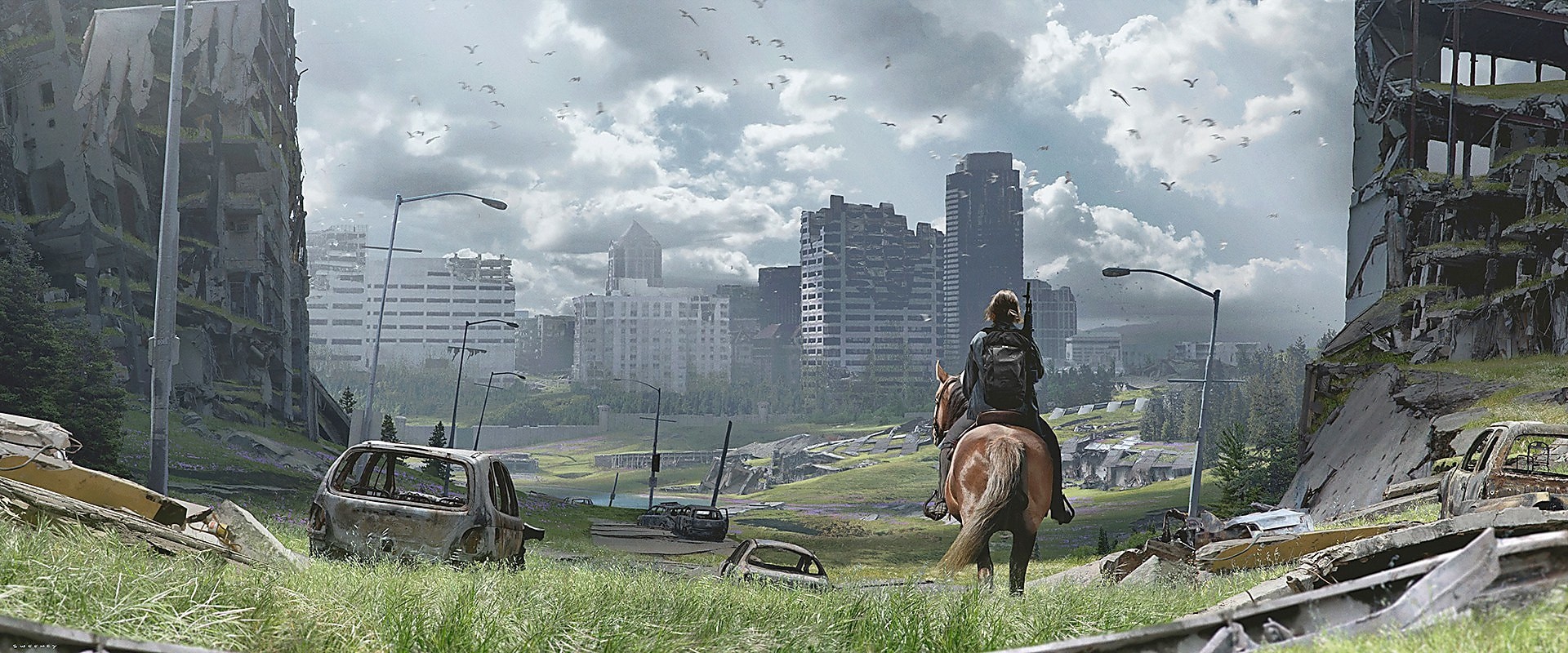 Элли с собакой: появились свежие концепты The Last of Us: Part II - изображение обложка