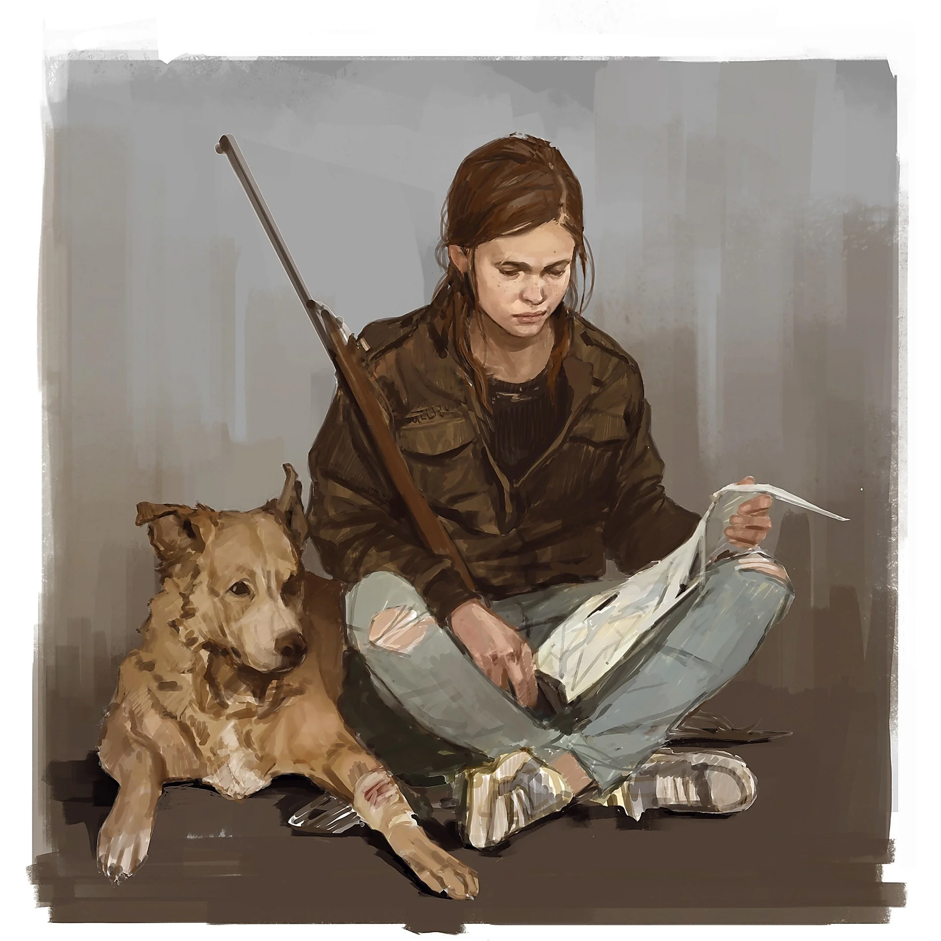 Элли с собакой: появились свежие концепты The Last of Us: Part II - фото 1