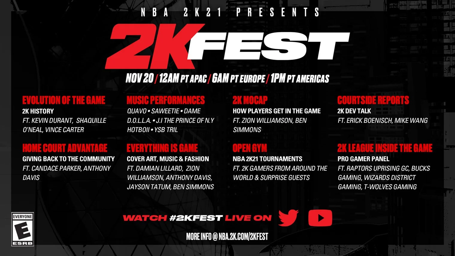 В честь релиза NBA 2K21 на новых консолях объявлен 24-часовый фестиваль 2KFest - фото 1