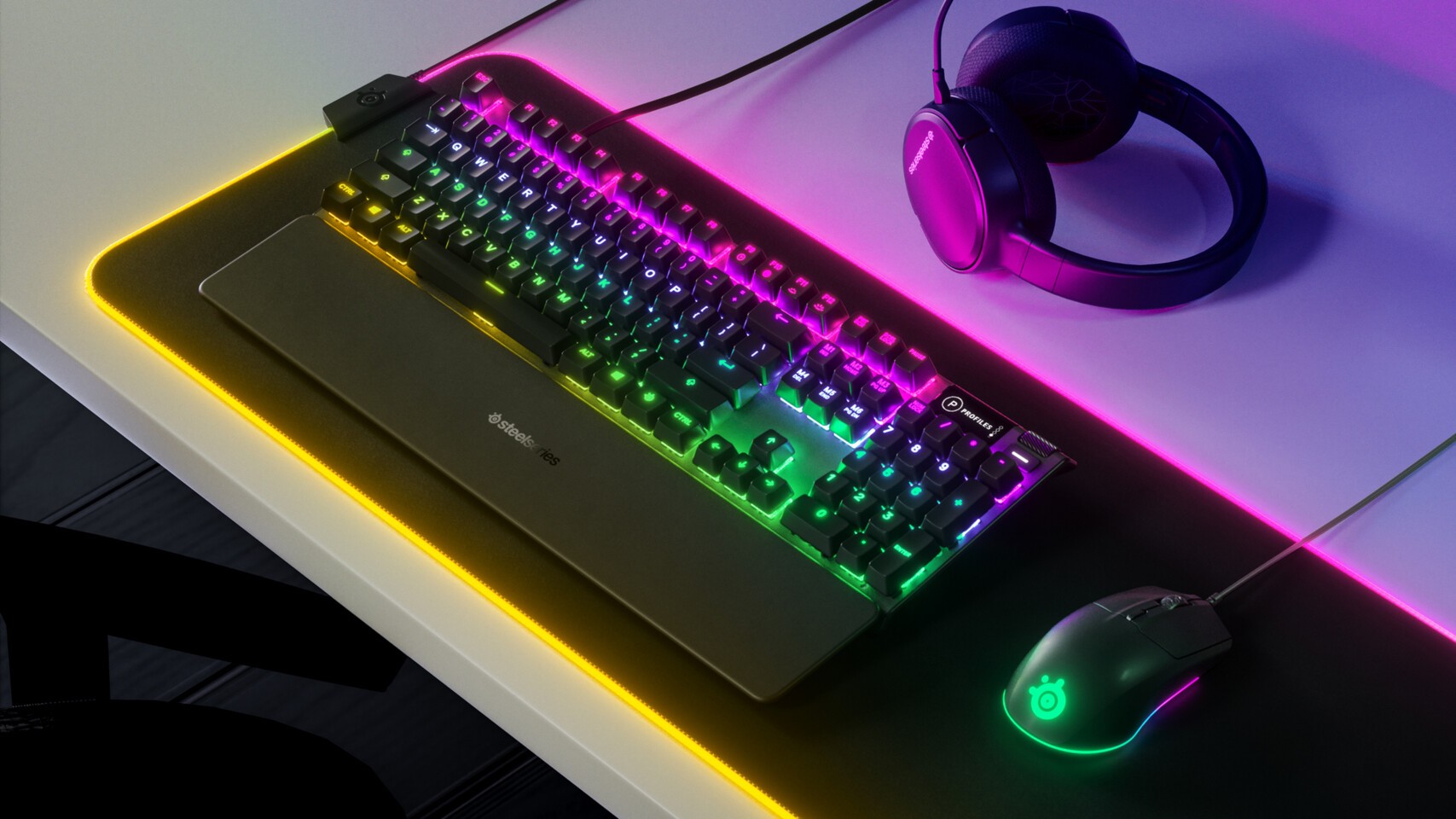 SteelSeries представила новую игровую мышь и две клавиатуры - изображение обложка
