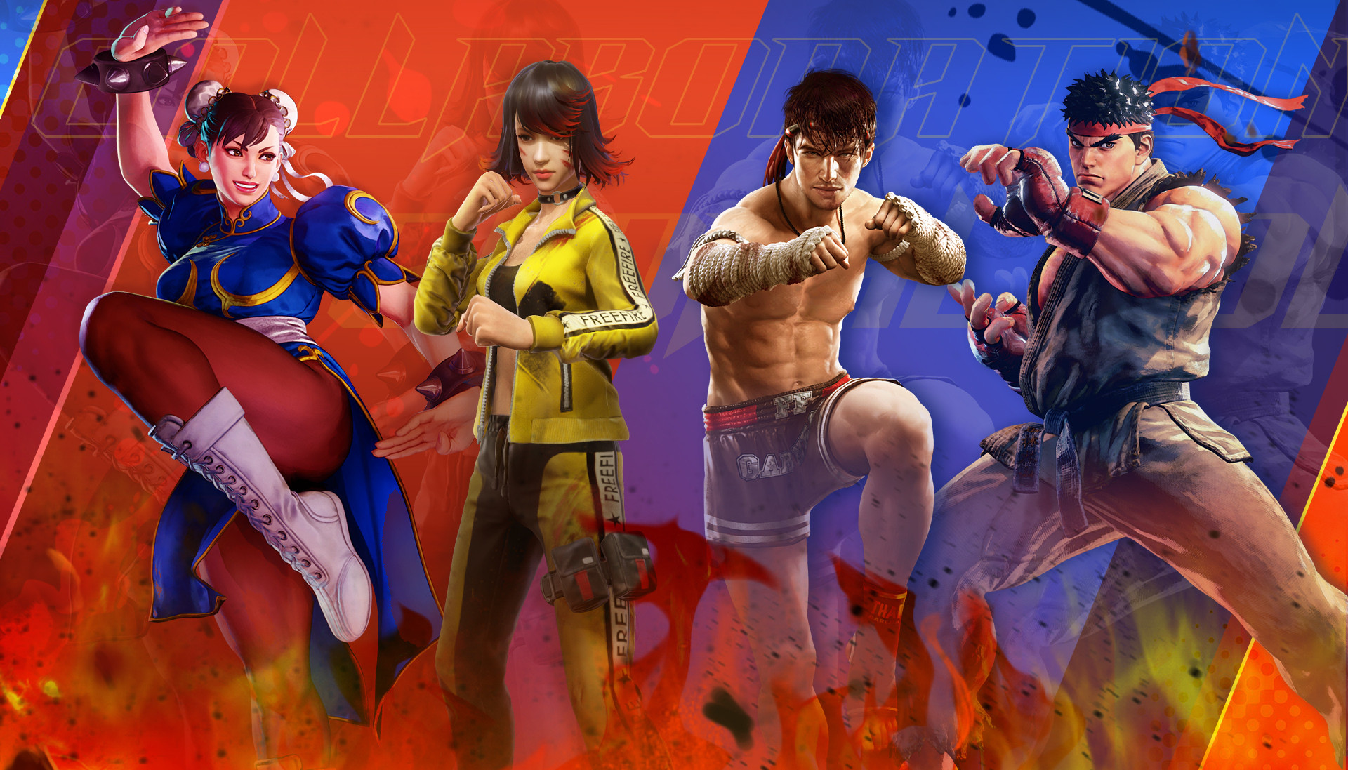 В Free Fire началось событие, посвящённое Street Fighter V