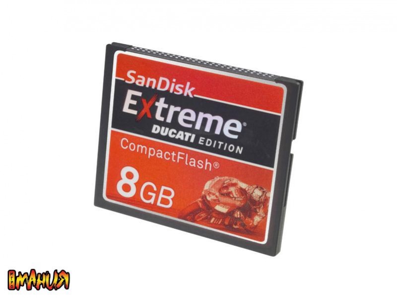 Красные мото-флэшки от SanDisk - изображение обложка