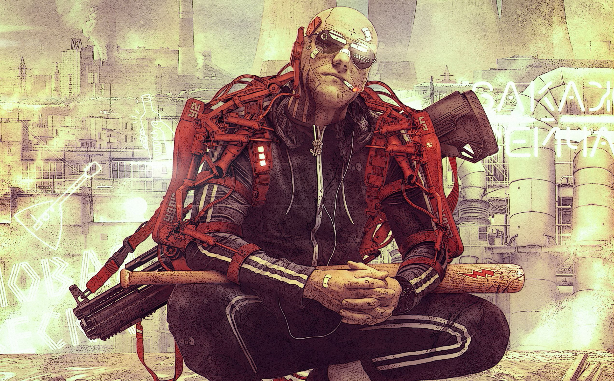 В Польше делают игру SybirPunk по мотивам книг Михала Голковского - изображение обложка