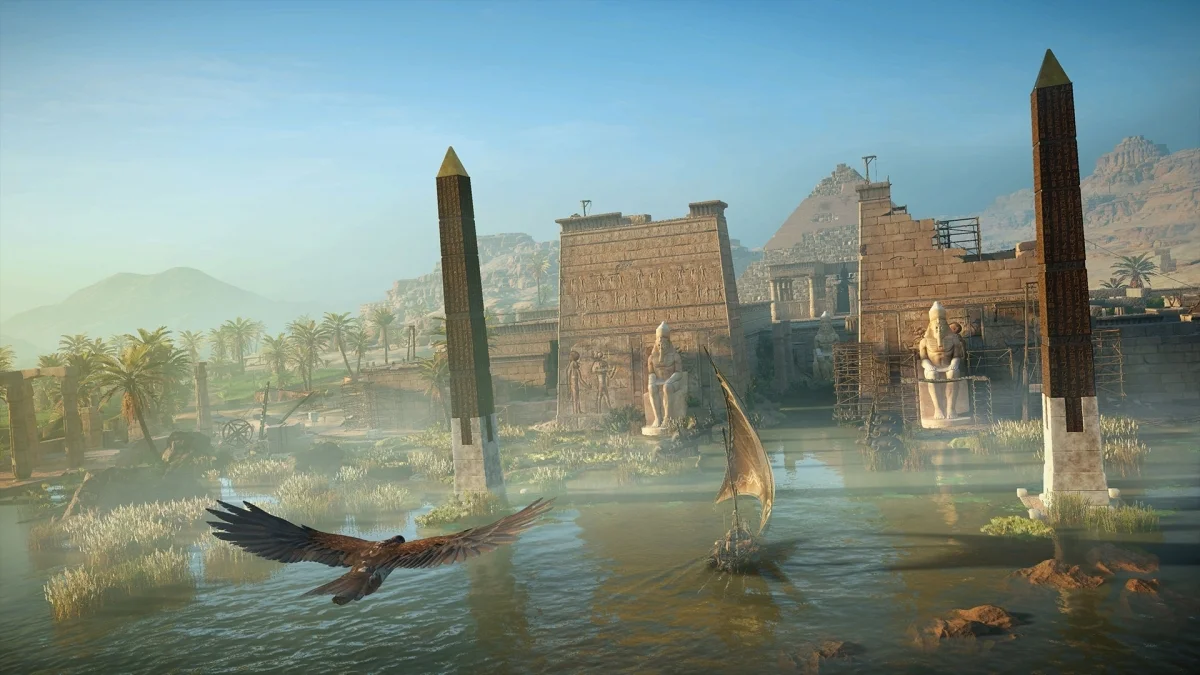 В Assassin's Creed: Origins герой сможет вскарабкаться «почти на любую скалу» - фото 3