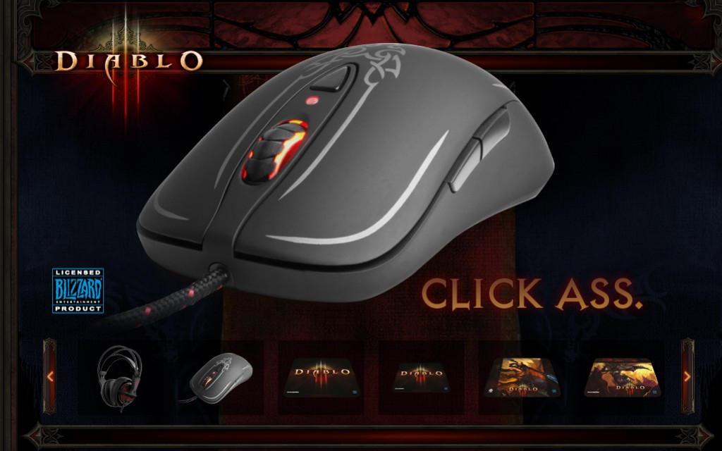 Новая периферия SteelSeries в рамках Diablo 3 - изображение обложка