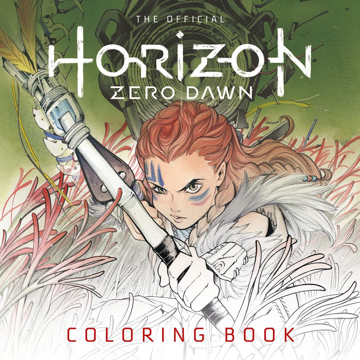По мотивам Horizon Zero Dawn выпускают книжку-раскраску - фото 4