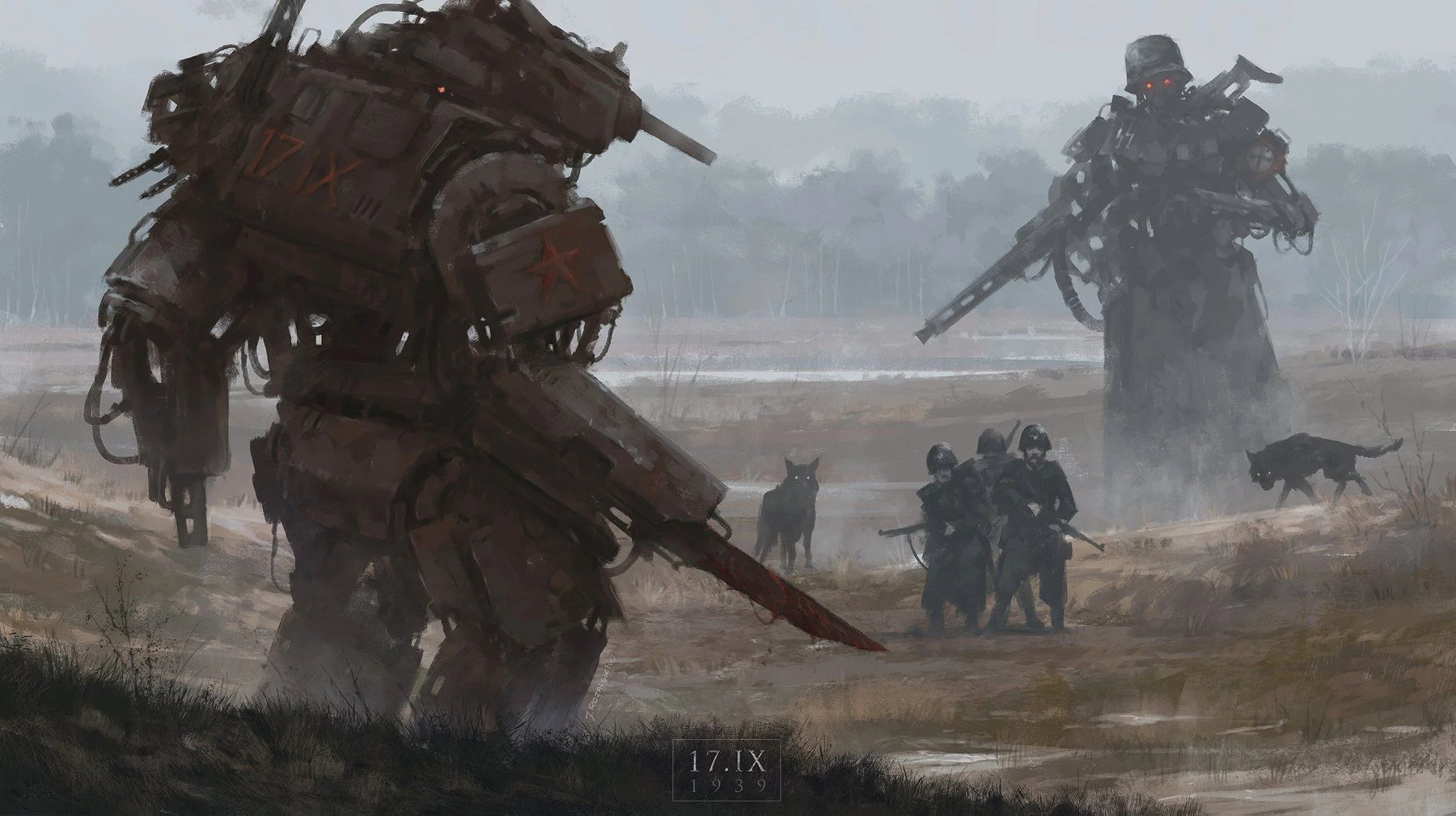 Iron harvest картинки роботов