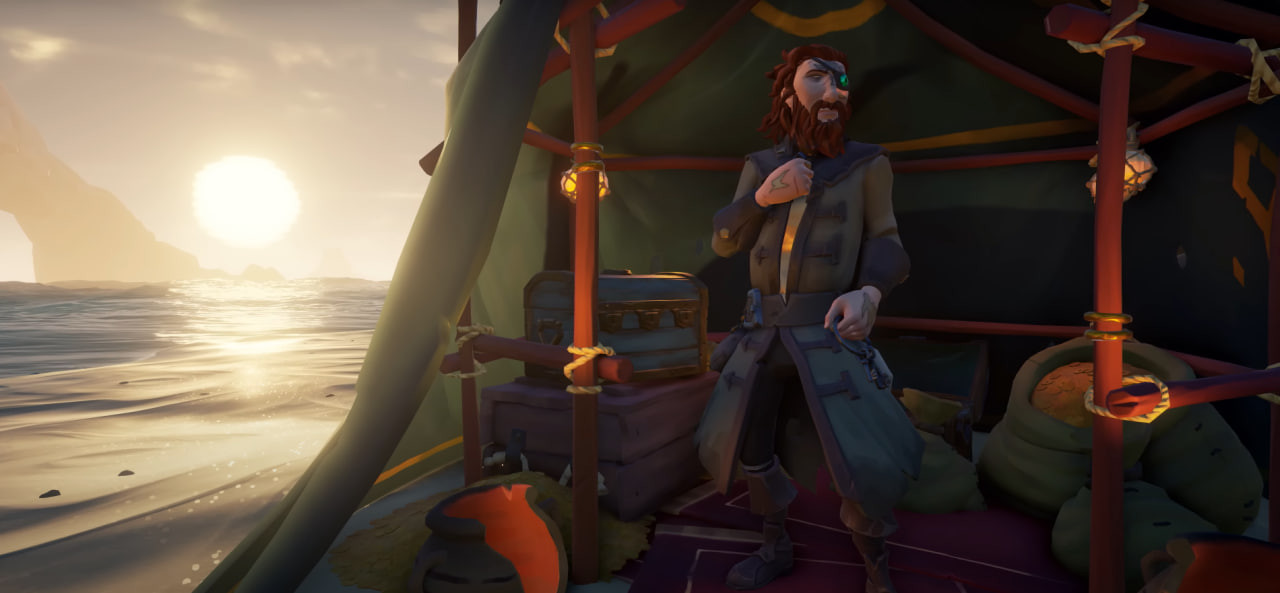 В свежем событии Sea of Thieves можно выиграть настоящий золотой череп - изображение обложка