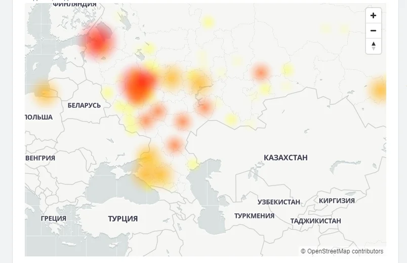У сервисов «Яндекса» отмечены проблемы по всей России - фото 1