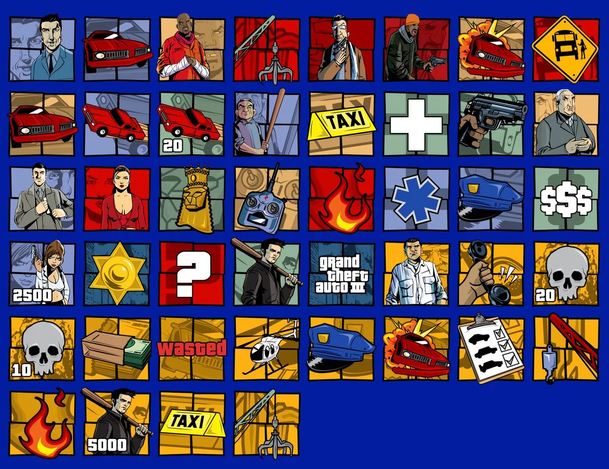 В сеть утекли логотипы и иконки достижений переиздания трилогии GTA - фото 1