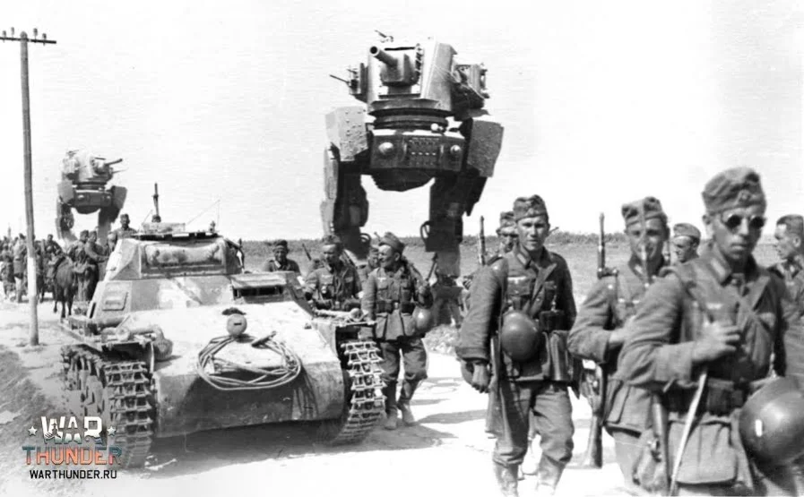 Ряды военной техники War Thunder пополнил шагающий танк - фото 2